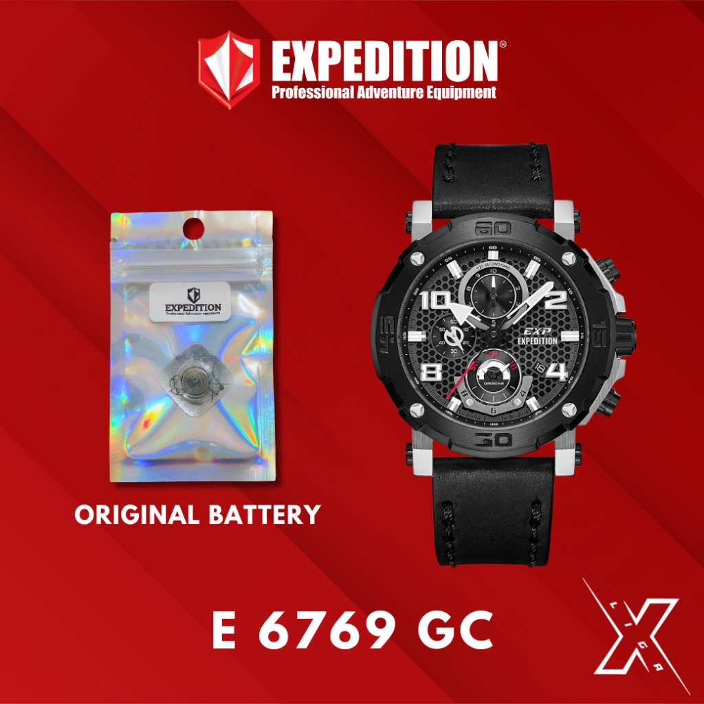 Baterai Jam Tangan Expedition E 6769 GC Original