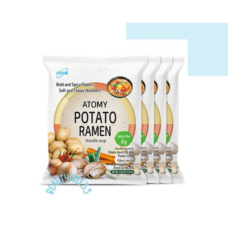 

atomy potato ramen noodle soup mie ramen bungkus