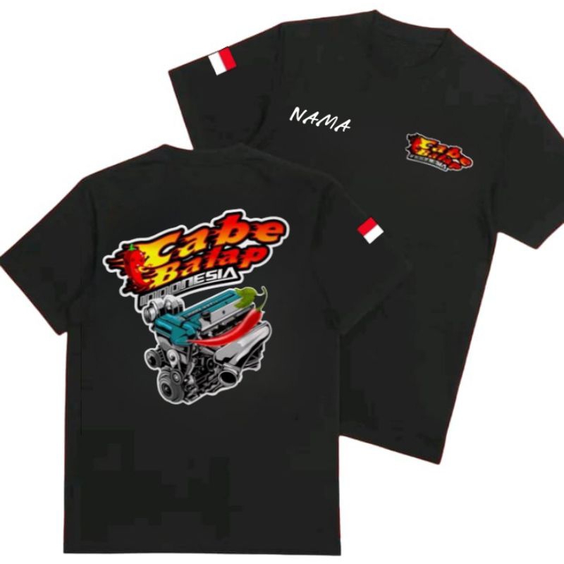 KAOS TERBARU CABE BALAP INDONESIA