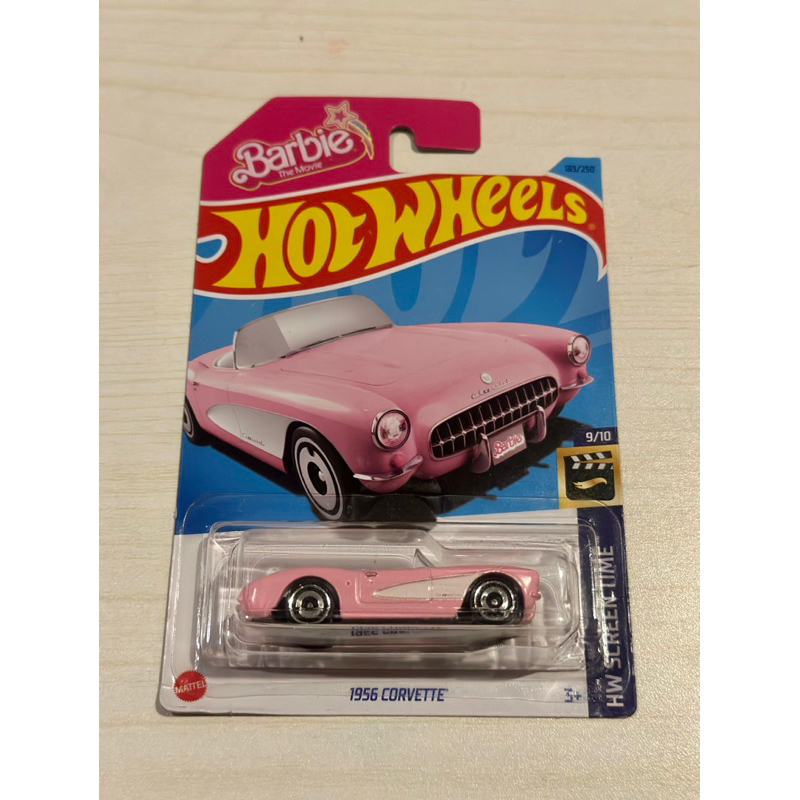 Hotwheels 1956 Corvette Barbie