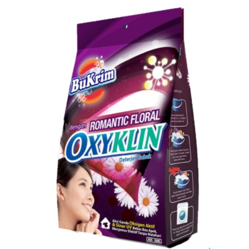 BuKrim Oxyklin Romantic Floral 800 Gr Barcode 8993335516778