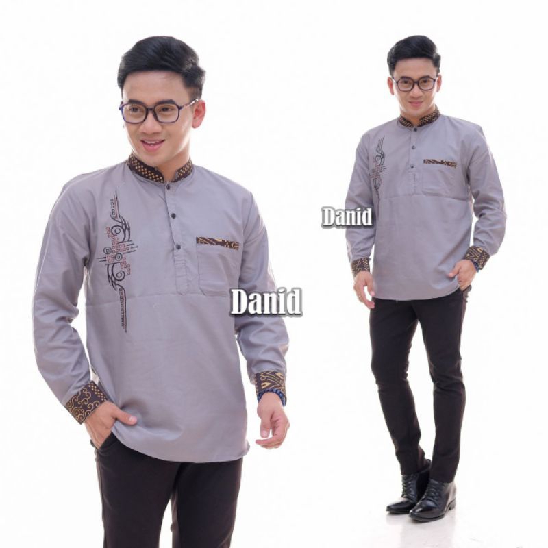 KOKO kurta pria kombinasi Lengan pendek & Lengan panjang