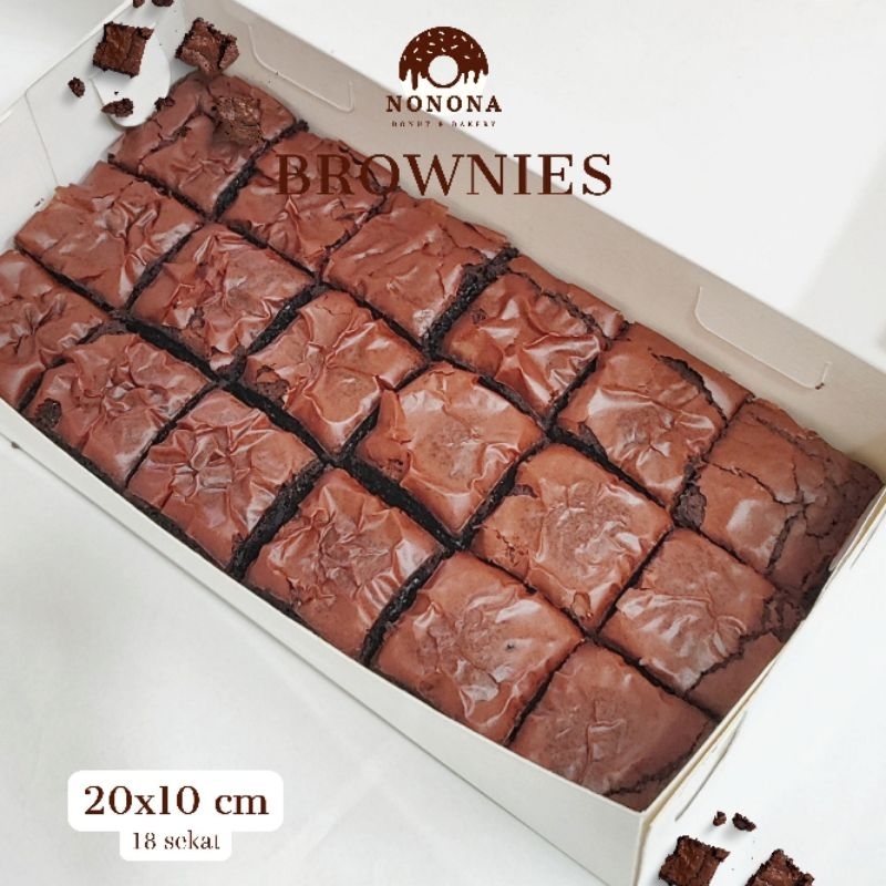 

ORIGINAL FUDGY BROWNIES NO TOPPING