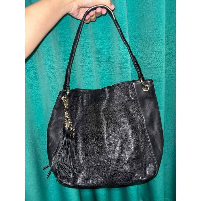 metrocity hobo leather black preloved
