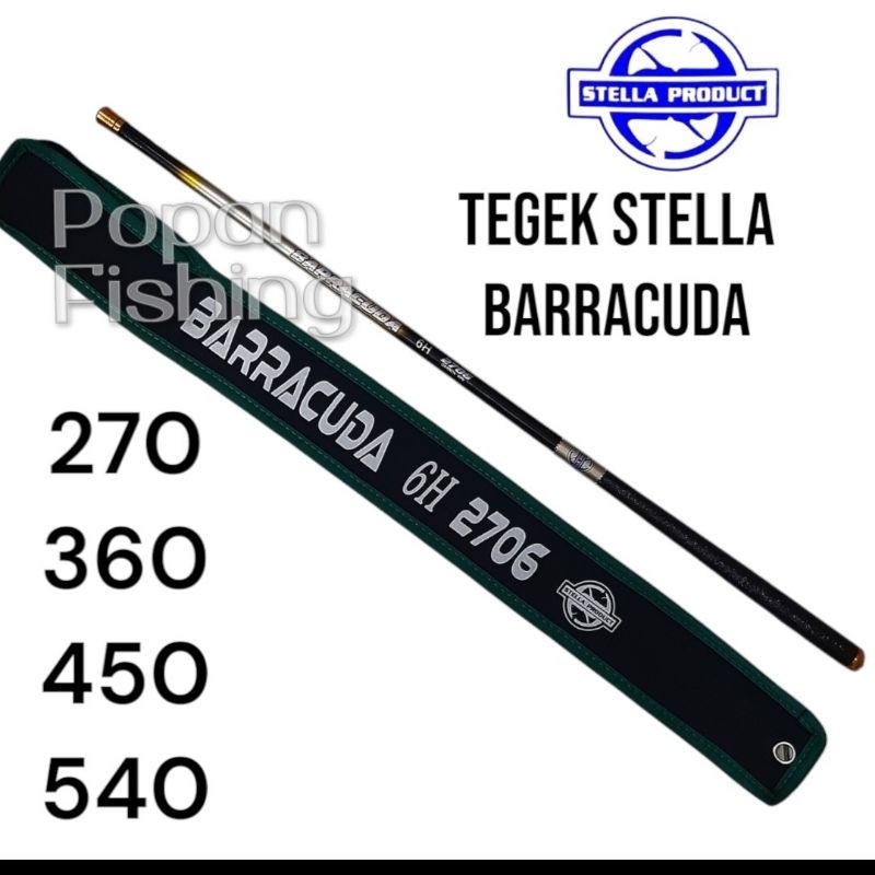 Joran Tegek Stella Barracuda Kaku 270|360|450|540 Carbon