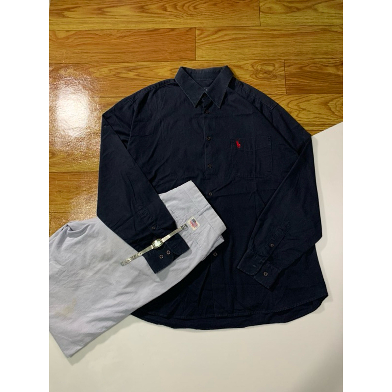 Kemeja Polo Ralph Lauren Navy