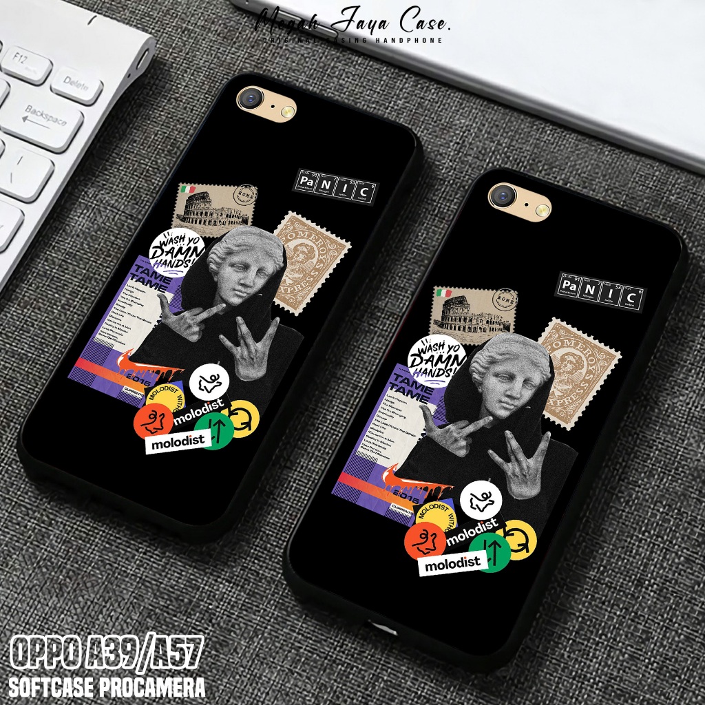 Case OPPO A39 / OPPO A57 Lama - Softcase OPPO A57 / OPPO A39 Motif Estetik - Casing Hp OPPO A39 - Si