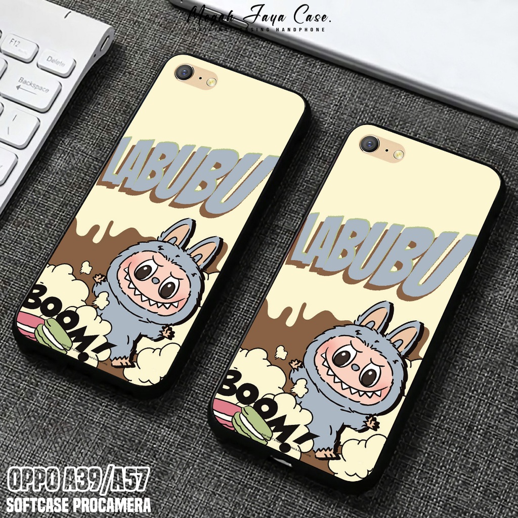Case OPPO A39 / OPPO A57 Lama - Softcase OPPO A57 / OPPO A39 Motif labubu - Casing Hp OPPO A39 - Sil