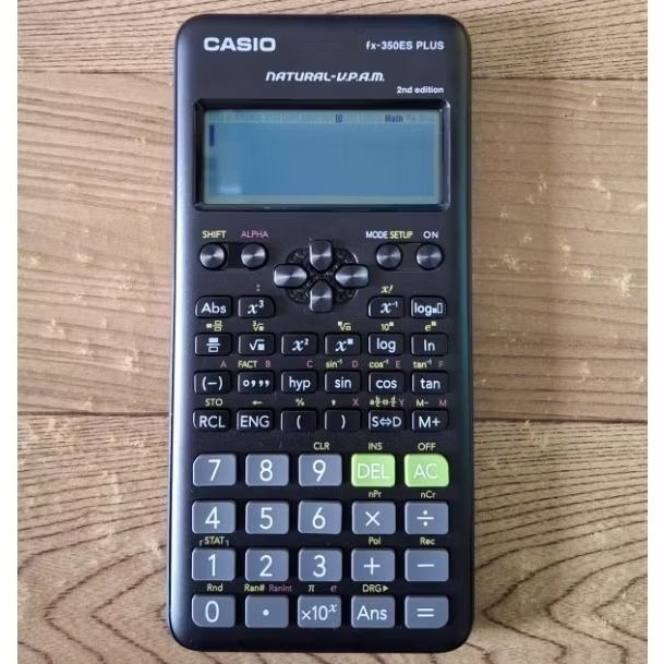 

Kalkulator Calculator Casio FX350ES PLUS Kalkulator Calculator Scientific Ilmiah Original
