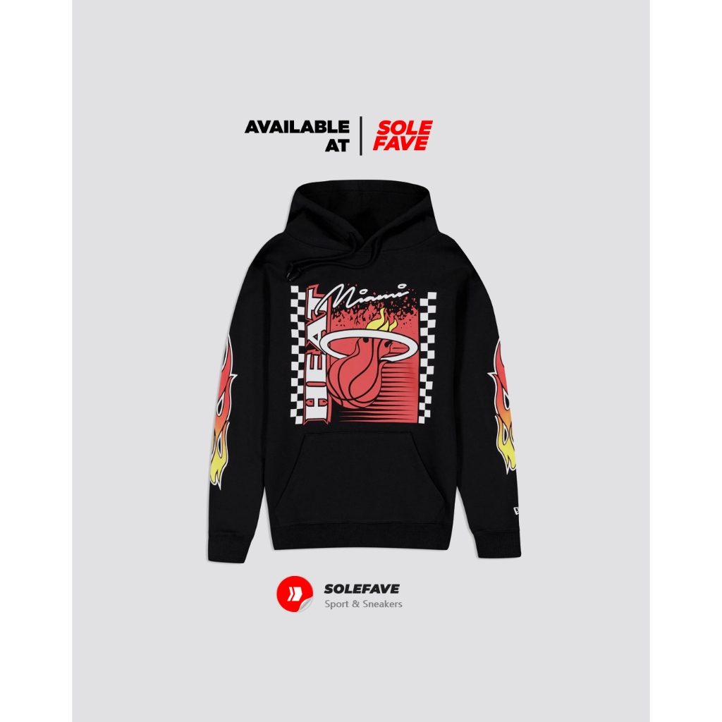 JAKET HOODIE X NBA MIAMI HEAT RALLY DRIVE NRA60491856