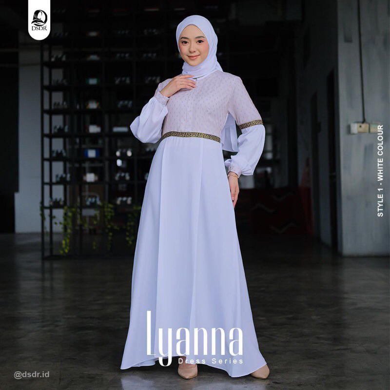 Lyanna dress  by @dsdr.id /gamis perempuan,dress wanita/pakaian wanita/gamis wanita
