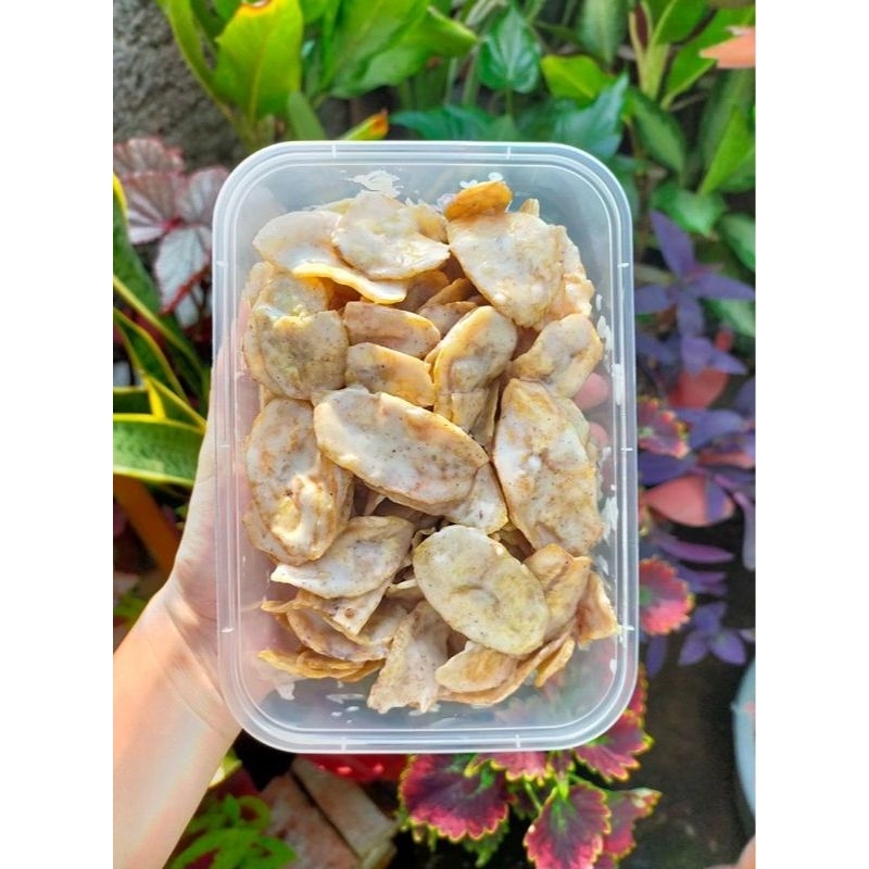 

Keripik Pisang Coklat Lumer varian Tiramisu size 250 Gram