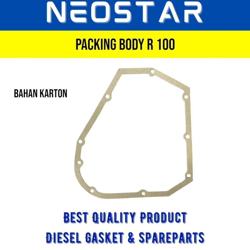 (2pcs) Packing Gear Case R 100 Mesin Diesel Paking Gardan Diesel Type R 100 Gasket Gear Case R100 Di