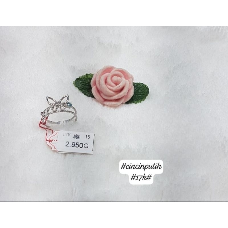 Cincin emas 75 pita kembar