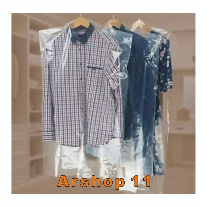 Plastik Baju , Cover Gantungan Baju