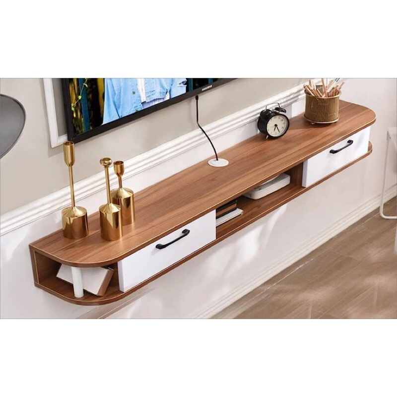 TV cabinet gantung kekinian / rak TV gantung [ MT02]
