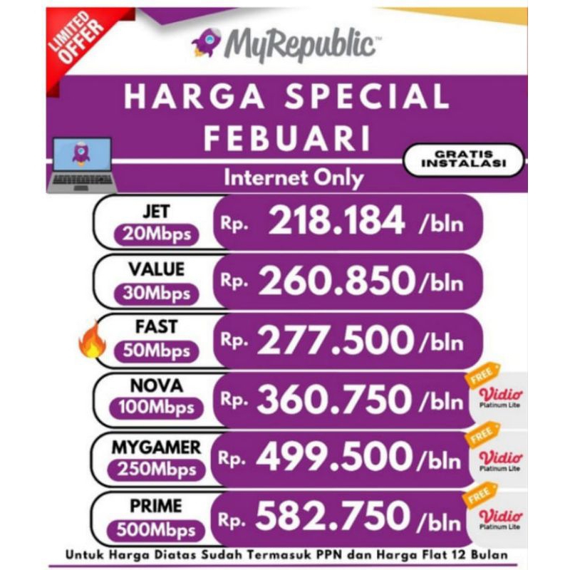 Wifi my republic promo paket internet