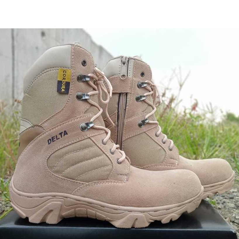 Sepatu Pdl AGUMY Sepatu Delta Tinggi Ujung Besi Tactical Hiking