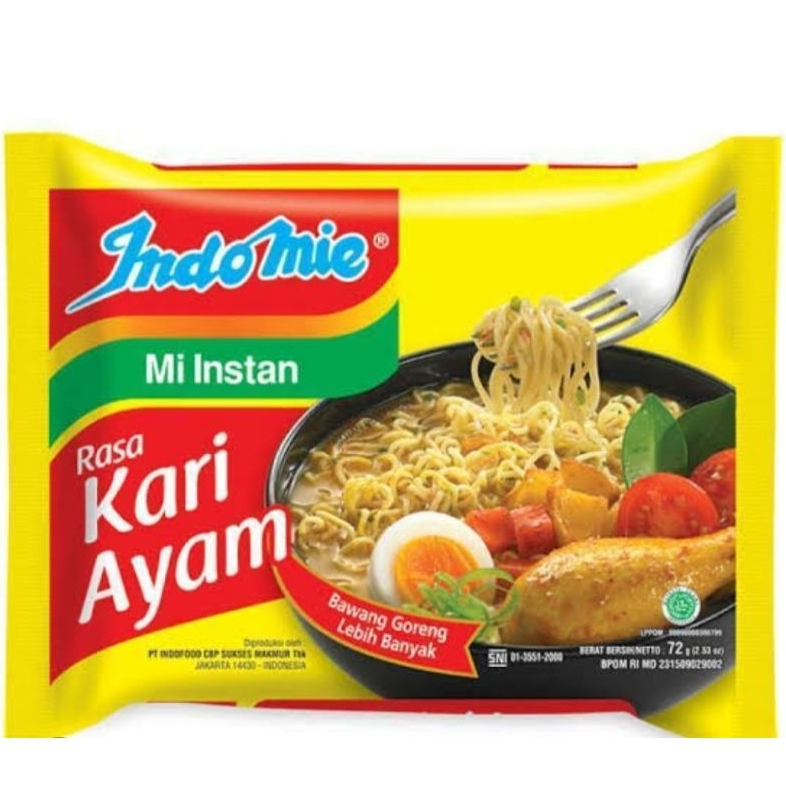 

INDOMIE REBUS KARI AYAM 1 DUS 40PCS