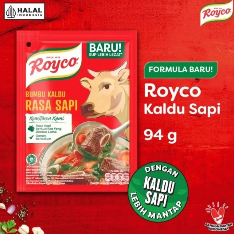 

Royco Bumbu Kaldu Sapi - 94g