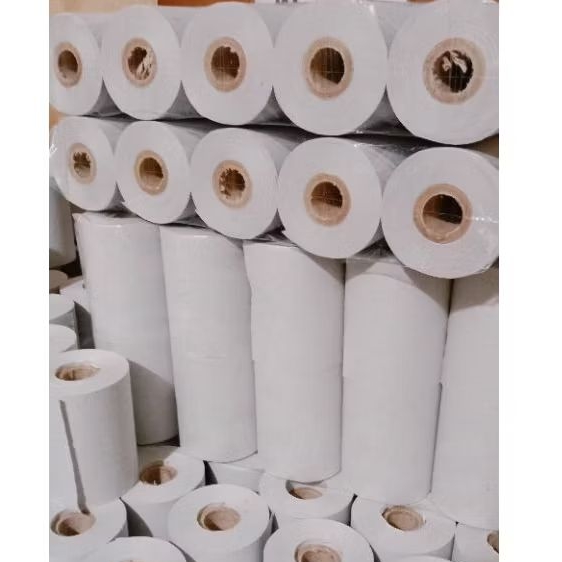 

Kertas Kasir Struk Koran 75x60mm 1Ply paket 20roll