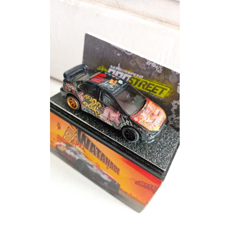 Hotwheels Custom - Mitsubishi Lancer Evo x Ryo Watanabe