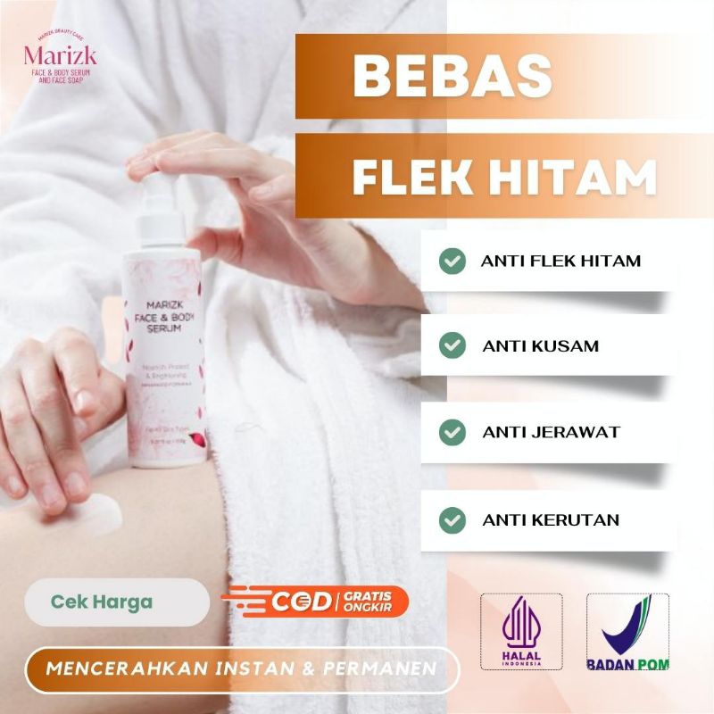 MARIZK Skincare Bumil Busui Efektif Mencerahkan Kulit Wajah Glowing Whitening Brightening Paket Set 