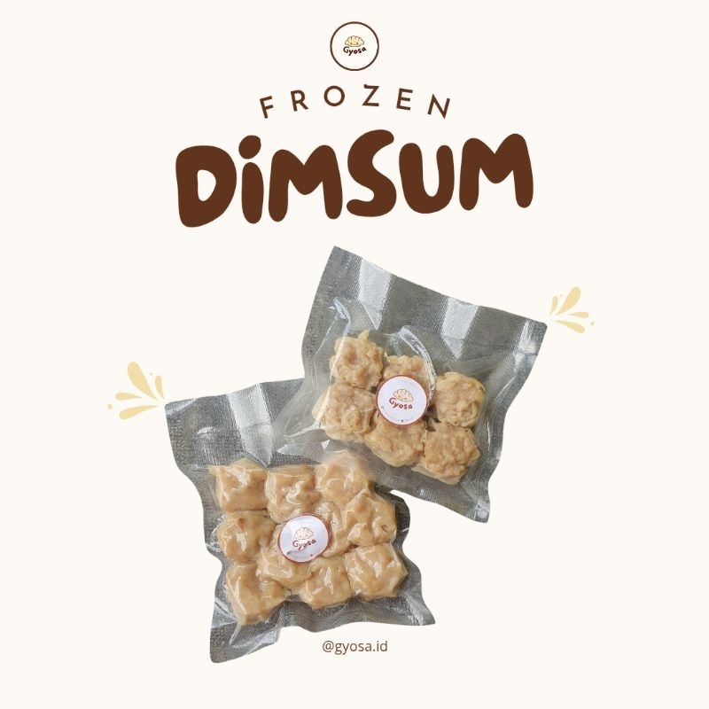 

Gyosa | Dimsum Ayam Frozen Premium Isi 6 pcs - 10 pcs FREE Chili Oil