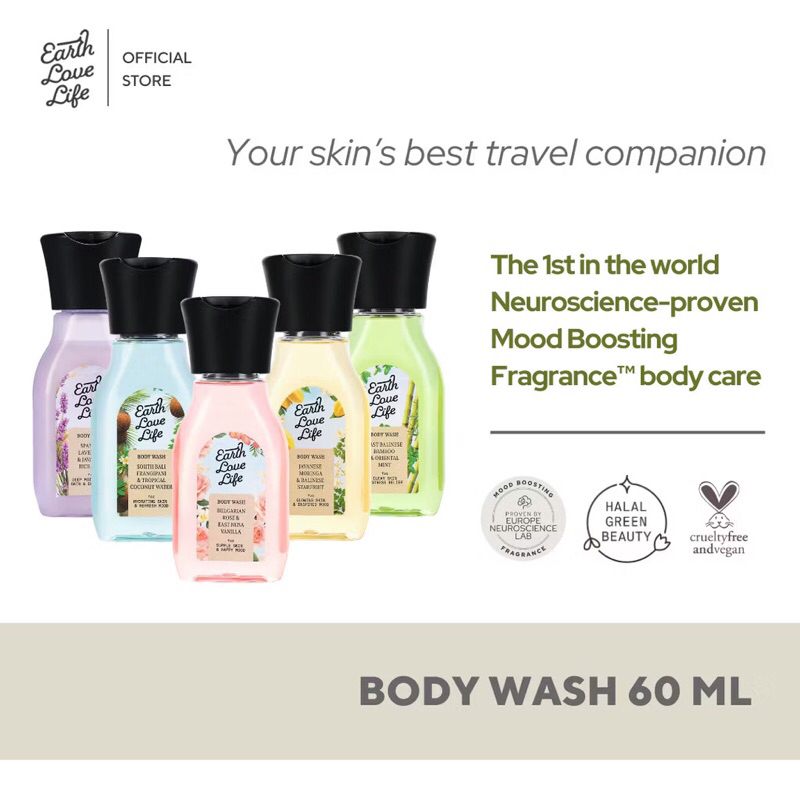 EARTH LOVE LIFE Body Wash 60 ML