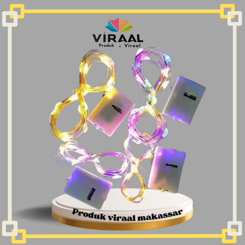 Makassar produk viral lampu hias lampu natal hias lampu disko lampu kelap kelip