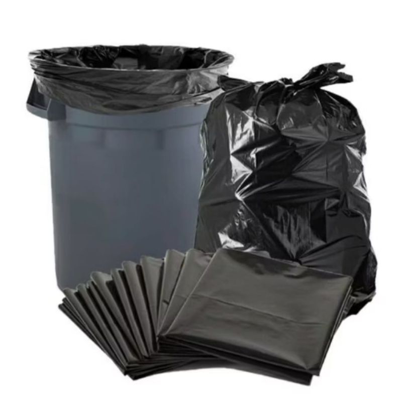 Plastik sampah ecer 60x100 dan 90x120 plastik jumbo plastik sampah besar trash bag