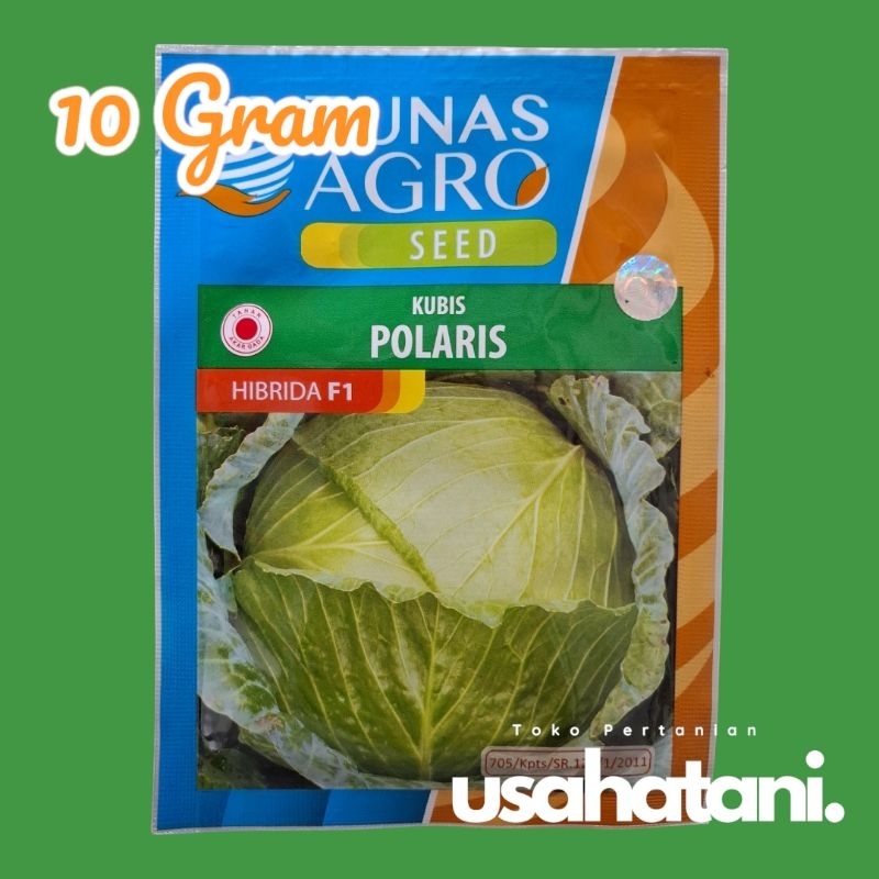 POLARIS F1 10 Gram Benih Kubis Tunas Agro