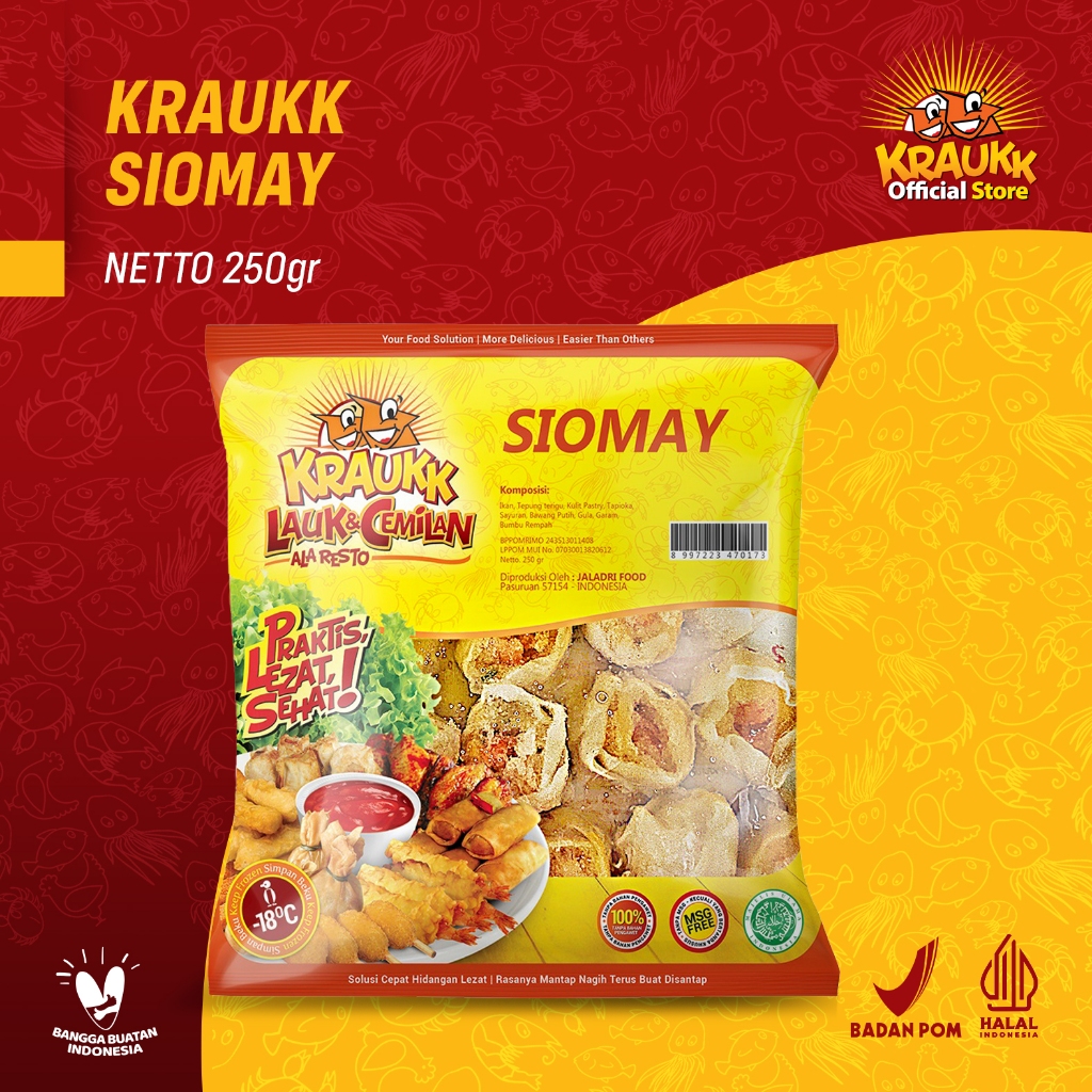 

Kraukk Siomay 250 Gram