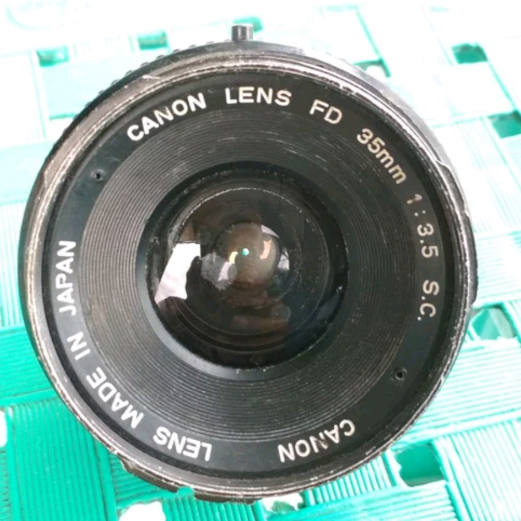 fart lensa manual canon Fd 35mm f2.2