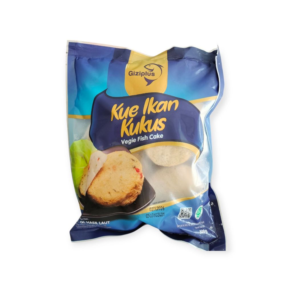 

Giziplus vegie fish cake 500gr