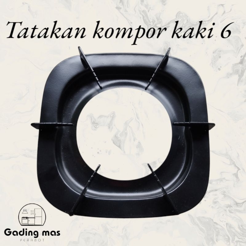 TATAKAN KOMPOR RINNAI KOTAK KAKI 4 DAN KAKI 6 / TATAKAN KOMPOR QUANTUM BULAT KAKI 5