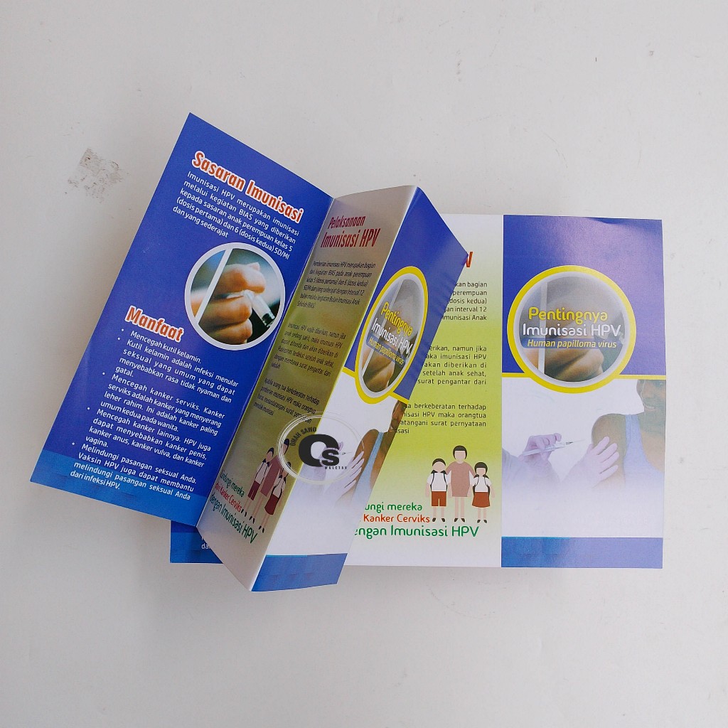 

Leaflet Pentingnya Imunisasi HPV - Infeksi HPV - Brosur Kesehatan
