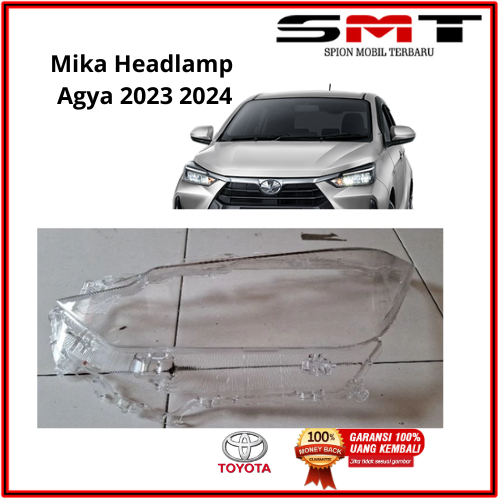 Mika Headlamp Lampu Depan Toyota Agya Original 2023 2024 mika lampu depan agya terbaru