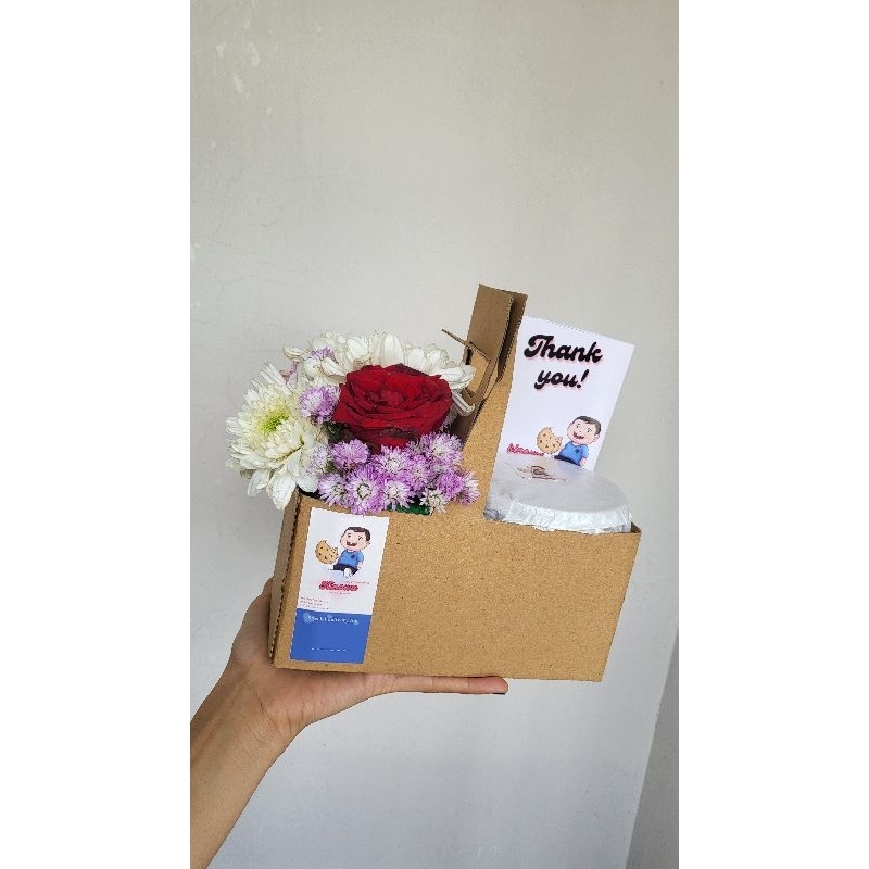 

brownies flowers bucket kinowa