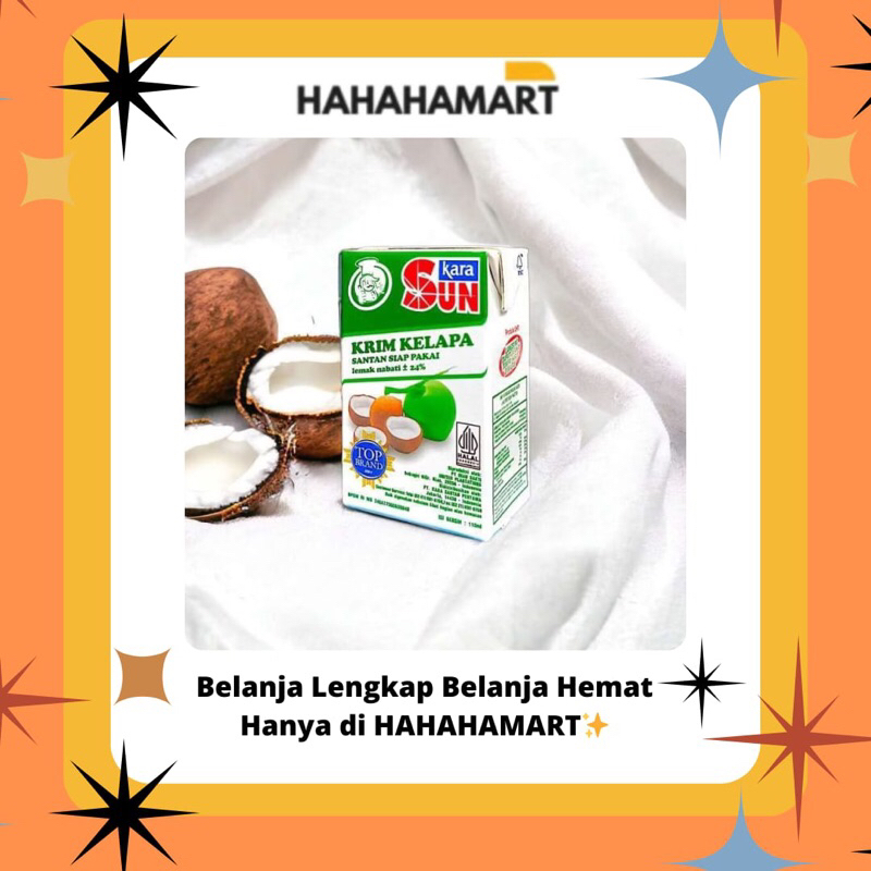 

SUN KARA SANTAN KELAPA 110ML