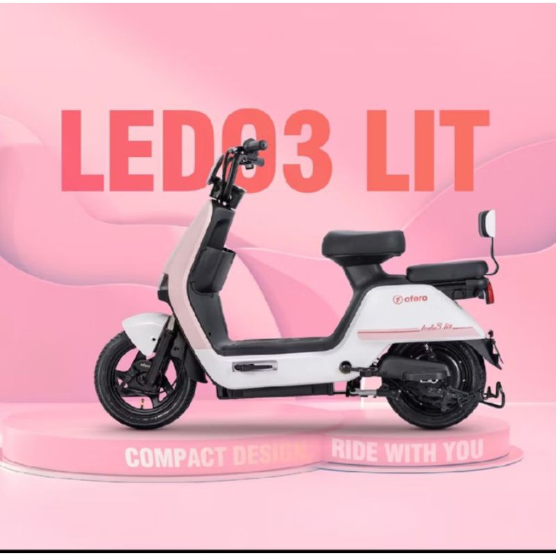 SEPEDA LISTRIK OFERO LEDO 3 Aki Lithium