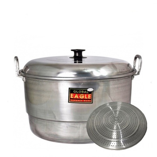 NEW PRODUCT Dandang Langseng Kukusan Besar Global Eagle alumunium Dandang Ekonomi / Panci Kukus