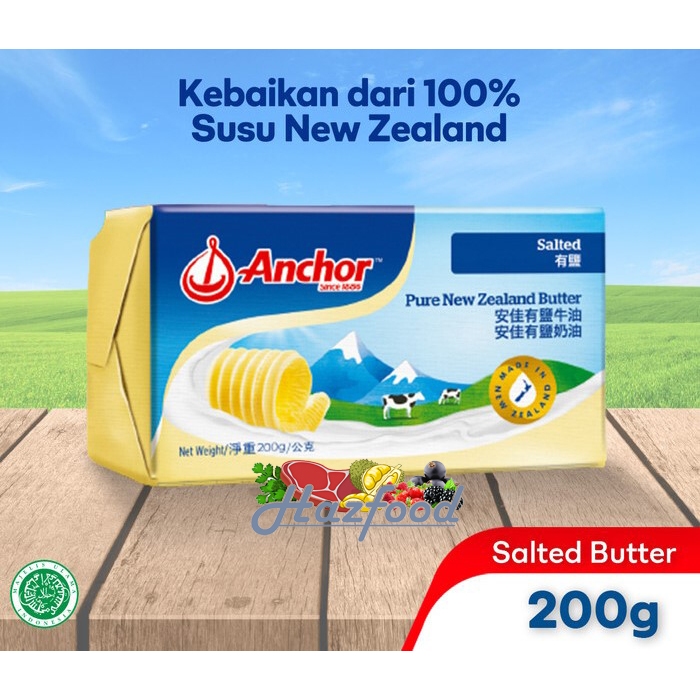 

Anchor Salted butter 200 gram