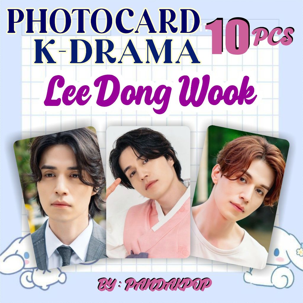 photocard drakor k-drama PREMIUM 10pcs Lee dong wook