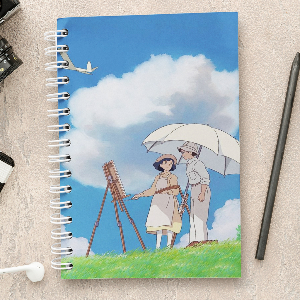 

Note Book Spiral Large (10 cm X 14 cm) When Marnie Was There #2 / Notebook A6 Custom / Seminar Kit Surabaya