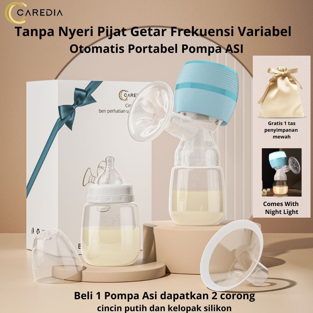 Pompa Asi Elektrik Tanpa Kabel Otomatis Pompa ASI Tanpa Portabel Rasa Sakit Pumping asi Efisien