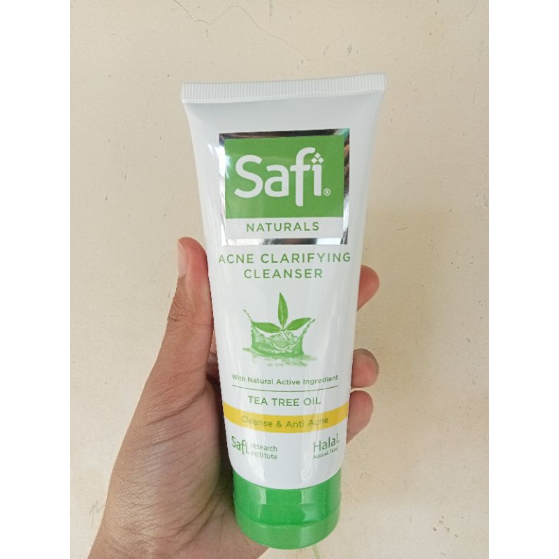 Safi Naturals Acne Clarifying Cleanser | Face Wash 50g & 100g