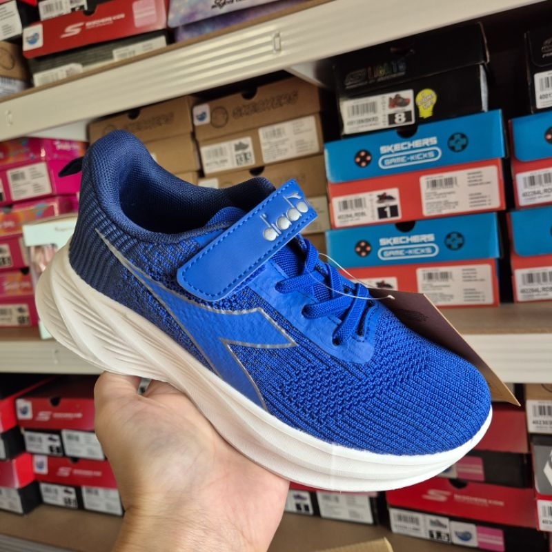 Diadora Keytone Jr Sneakers Shoes Navy Original |Boys kids Shoes Diadora Original