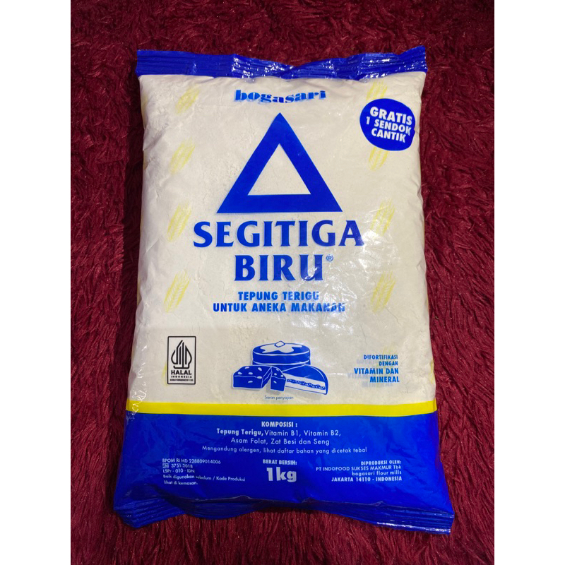 

Tepung Terigu Segitiga Biru 1Kgr
