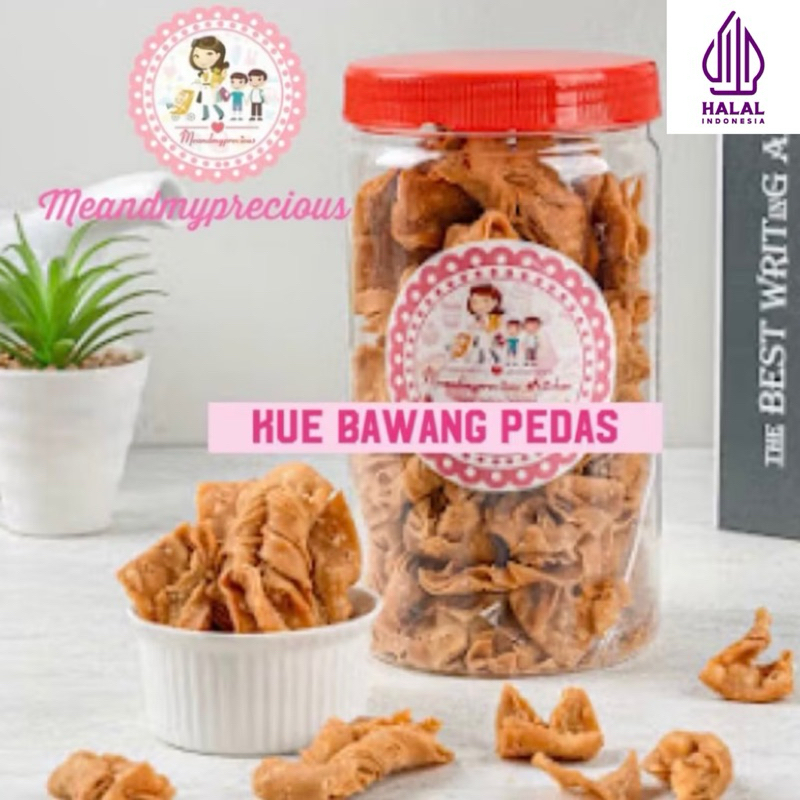 

MMP - Kue Bawang / Kripik Bawang Pedas / Cemilan Kripik / Snack Kripik / Kue Bawang gurih renyah lezat home made fresh / Hampers Lebaran / Snack Lebaran Pengiriman Seluruh Indo FREE Bubblewrap dan dus